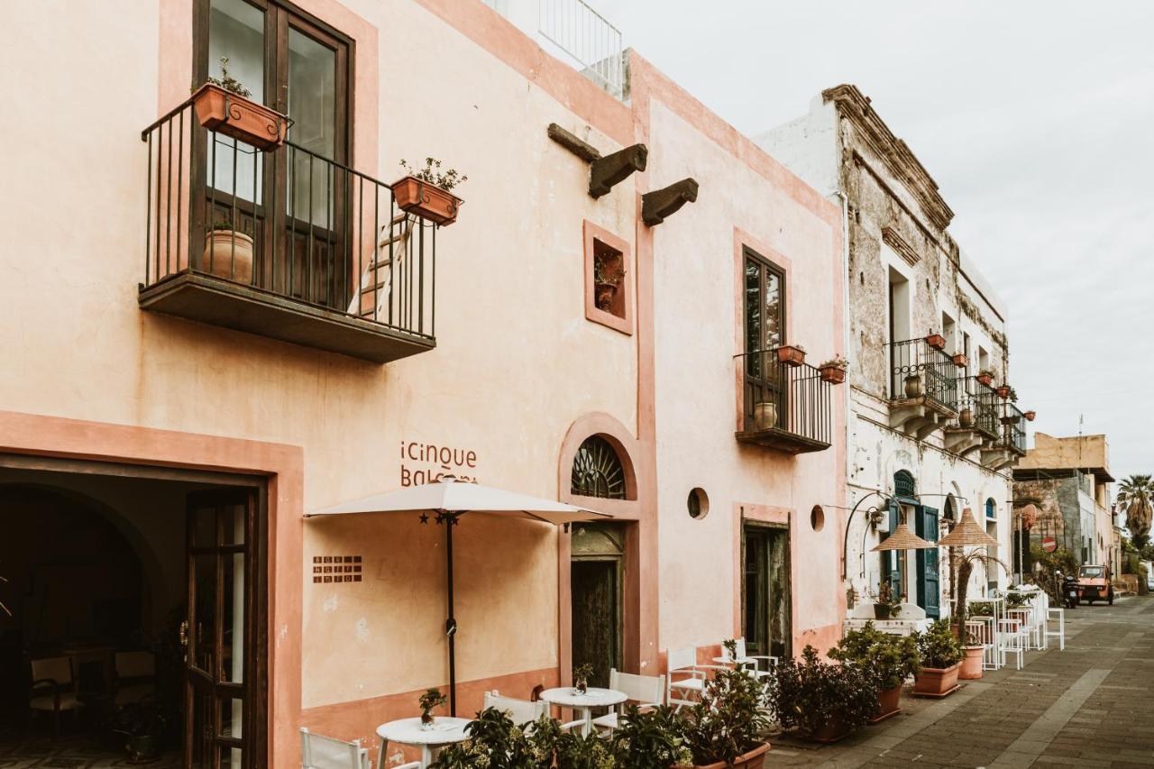 Hotel I Cinque Balconi Santa Marina Salina Bagian luar foto